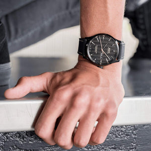 MIDO 美度 MULTIFORT 先鋒系列黑色PVD天文台認證腕錶 42mm M0384313705109 - 新萬國鐘錶