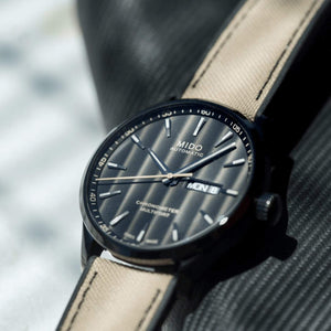 MIDO 美度 MULTIFORT 先鋒系列黑色PVD天文台認證腕錶 42mm M0384313705109 - 新萬國鐘錶