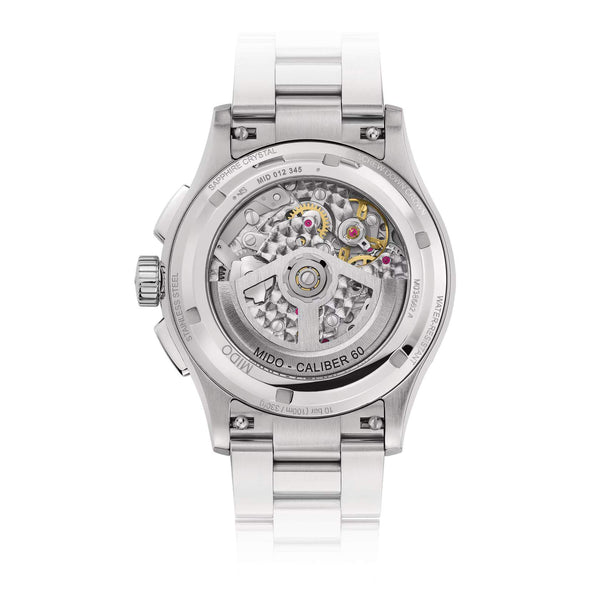 MIDO 美度 MULTIFORT 先鋒系列 Skeleton 鏤空計時機械腕錶 43mm M0386621106000