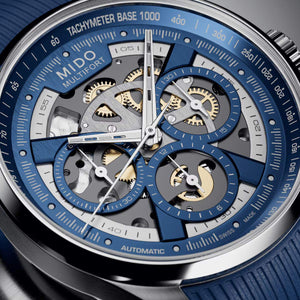 MIDO 美度 MULTIFORT 先鋒系列 Skeleton 鏤空計時機械腕錶 43mm M0386621704000
