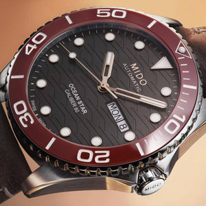 Mido 美度 Ocean Star 200C 海洋之星陶瓷圈200米潛水腕錶 42.5mm M0424301605100