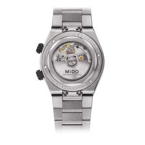 MIDO 美度 MULTIFORT 8 Two Crowns 先鋒系列雙錶冠八角形錶圈機械錶 40mm M0475071105100