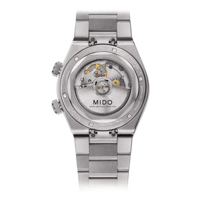 MIDO 美度 MULTIFORT 8 Two Crowns 先鋒系列雙錶冠八角形錶圈機械錶 40mm M0475071108100