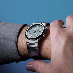 MIDO 美度 MULTIFORT 8 Two Crowns 先鋒系列雙錶冠八角形錶圈機械錶 40mm M0475071108100