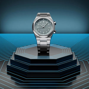 MIDO 美度 MULTIFORT 8 Two Crowns 先鋒系列雙錶冠八角形錶圈機械錶 40mm M0475071108100