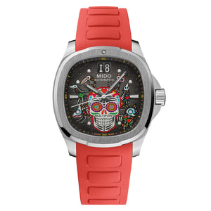 MIDO 美度 MULTIFORT 先鋒系列 TV Big Date Alebrijes大日期窗亡靈節2026特別版腕錶 40mm M049.526.11.081.02