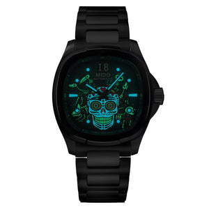 MIDO 美度 MULTIFORT 先鋒系列 TV Big Date Alebrijes大日期窗亡靈節2026特別版腕錶 40mm M049.526.11.081.02