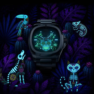 MIDO 美度 MULTIFORT 先鋒系列 TV Big Date Alebrijes大日期窗亡靈節2026特別版腕錶 40mm M049.526.11.081.02