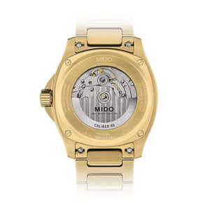 MIDO 美度 MULTIFORT 先鋒系列 TV Big Date PVD黃金大日期窗腕錶 40mm M0495263302100