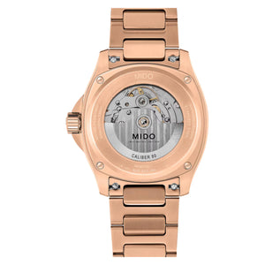 MIDO 美度 MULTIFORT 先鋒系列 TV Big Date 大日期窗玫瑰金PVD腕錶 40mm M0495263304100 - 新萬國鐘錶