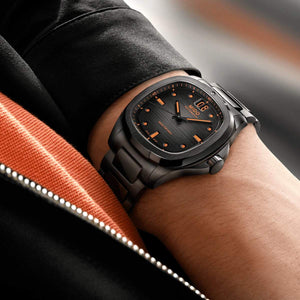 MIDO 美度 MULTIFORT 先鋒系列 TV Big Date 黑色PVD大日期窗腕錶 40mm M0495263308100