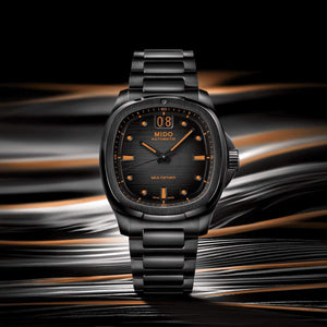 MIDO 美度 MULTIFORT 先鋒系列 TV Big Date 黑色PVD大日期窗腕錶 40mm M0495263308100