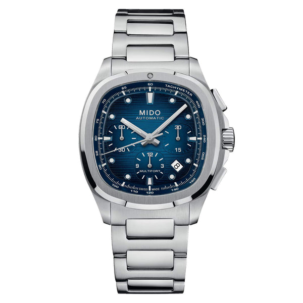 MIDO 美度 MULTIFORT 先鋒系列 TV 電視機計時機械腕錶 42mm M0495271104100
