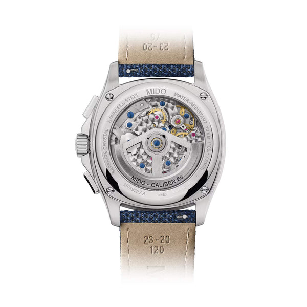 MIDO 美度 MULTIFORT 先鋒系列 TV 電視機計時機械腕錶 42mm M0495271104100