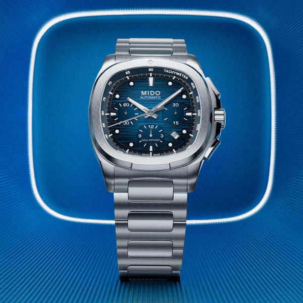 MIDO 美度 MULTIFORT 先鋒系列 TV 電視機計時機械腕錶 42mm M0495271104100
