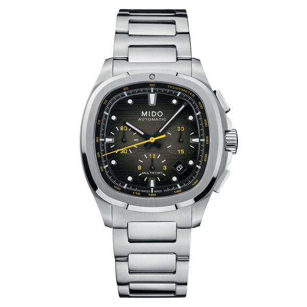 MIDO 美度 MULTIFORT 先鋒系列 TV 電視機計時機械腕錶 42mm M0495271108100