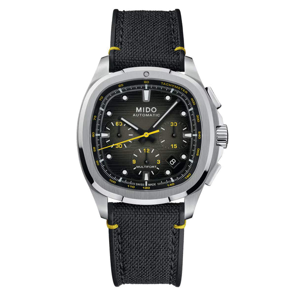 MIDO 美度 MULTIFORT 先鋒系列 TV 電視機計時機械腕錶 42mm M0495271108100