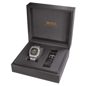 MIDO 美度 MULTIFORT 先鋒系列 TV 電視機計時機械腕錶 42mm M0495271108100