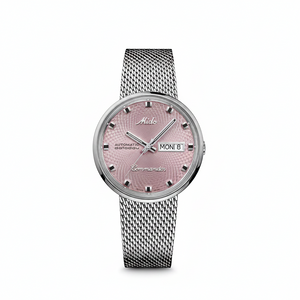 MIDO 美度 Commander 1959 指揮官香榭系列復古鮭魚面盤米蘭帶機械錶 37mm M842947711