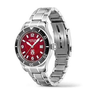 MontBlanc 萬寶龍 Iced Sea 系列300米日期顯示自動潛水腕錶 41mm 132291