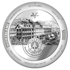 MONTBLANC 萬寶龍 Unveiled Minerva 1858系列單按把計時腕錶限量款100 43mm 133296