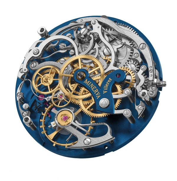 MONTBLANC 萬寶龍 Unveiled Minerva 1858系列單按把計時腕錶限量款100 43mm 133296