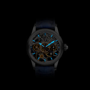 MONTBLANC 萬寶龍 Unveiled Minerva 1858系列單按把計時腕錶限量款100 43mm 133296