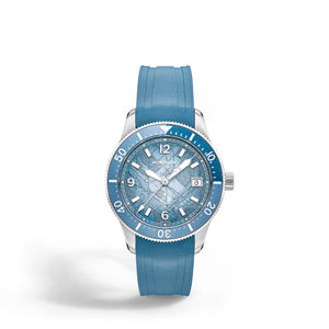 MontBlanc 萬寶龍 Iced Sea 系列日期顯示自動腕錶 0 Oxygen 零氧特別版 38mm MB134023