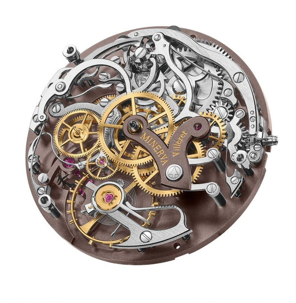 MONTBLANC 萬寶龍 Unveiled Minerva 1858系列單按把計時腕錶限量款100 43mm MB134281