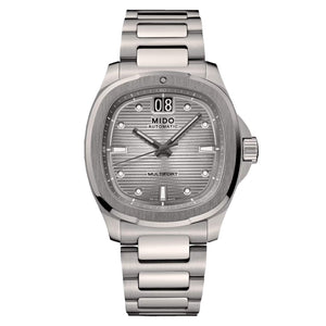 MIDO 美度 MULTIFORT 先鋒系列 TV Big Date 大日期窗鈦金屬腕錶 40mm M0495264408100