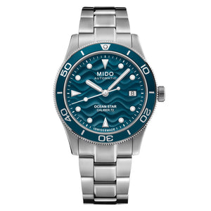 MIDO 美度 Ocean Star 39 海洋之星200米超薄潛水腕錶(附贈橡膠錶帶) 39mm M0269071104101