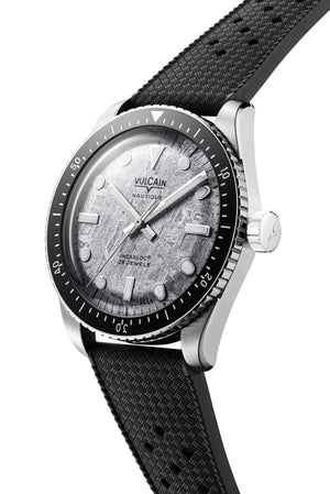 VULCAIN 窩路堅 Skindiver 潛水員系列200米隕石面限量機械腕錶 38mm 660170T17.BAR200