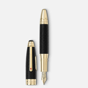 MontBlanc 萬寶龍大師傑作大班系列環遊世界80天 Solitaire LeGrand 鋼筆 F 尖 128484 - 新萬國鐘錶