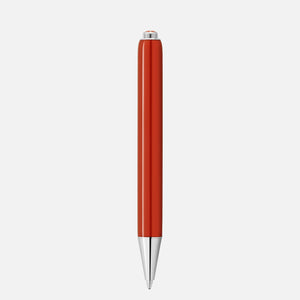MontBlanc 萬寶龍傳承系列紅與黑「迷你」特別版珊瑚色原子筆 MB127858