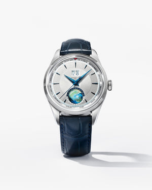 MONTBLANC 萬寶龍 1858系列Geosphere世界時區年曆限量版100腕錶 42mm MB134026