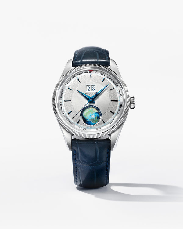 MONTBLANC 萬寶龍 1858系列Geosphere世界時區年曆限量版100腕錶 42mm MB134026