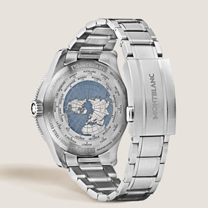 MontBlanc 萬寶龍1858系列 GMT 兩地時區 0 Oxygen 零氧日期顯示自動腕錶 42mm MB136523 - 新萬國鐘錶