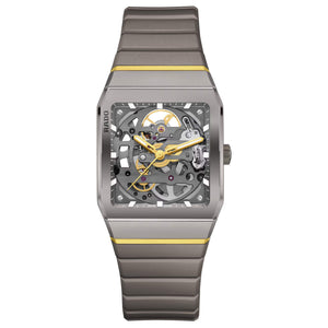 Rado 雷達錶 Anatom系列方形電漿高科技陶瓷鏤空機械腕錶 32.5mm R10206109