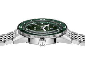 RADO 雷達錶 Captain Cook 庫克船長300米漸層綠80小時自動潛水腕錶 39mm R32223313