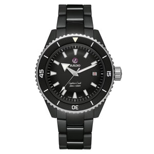 RADO 雷達錶 Captain Cook 庫克船長300米高科技陶瓷潛水腕錶 43mm R32129152
