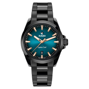RADO 雷達錶 Captain Cook 庫克船長 Discover 80小時機械陶瓷腕錶 40mm R32279322