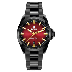 RADO 雷達錶 Captain Cook 庫克船長 Discover 80小時機械陶瓷腕錶 40mm R32279332
