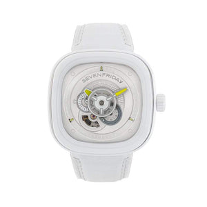 SEVENFRIDAY P系列 P1C/04 CAIPI 白色陶瓷材質