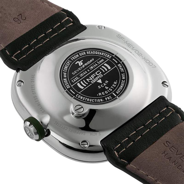 SEVENFRIDAY ME系列 ME1/02 44mm 最新上市 內建原廠 NFC 晶片