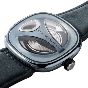 SEVENFRIDAY ME系列 ME3/01 青石藍 44mm 最新上市 內建原廠 NFC 晶片