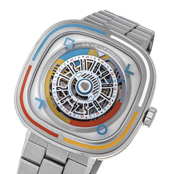 SEVENFRIDAY T系列 T1/08 BAUHAUS 45 X 45.6mm 全球限量 500 只
