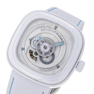 SEVENFRIDAY P系列 P1C/05 CURACAO 白色陶瓷材質