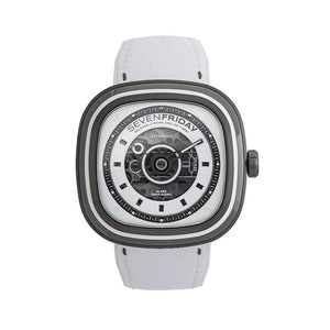 SEVENFRIDAY T系列 T1/05 WHITE T 45 X 45.6mm 全球限量 300 只