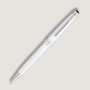 MontBlanc 萬寶龍大師傑作（大班）系列白色 Classique 原子筆 MB137122