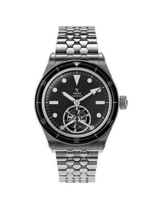 YEMA 野馬 Superman系列 CMM.31 自製機芯限量版陀飛輪鈦金屬腕錶 43mm 12.25.31.66.TE.MT